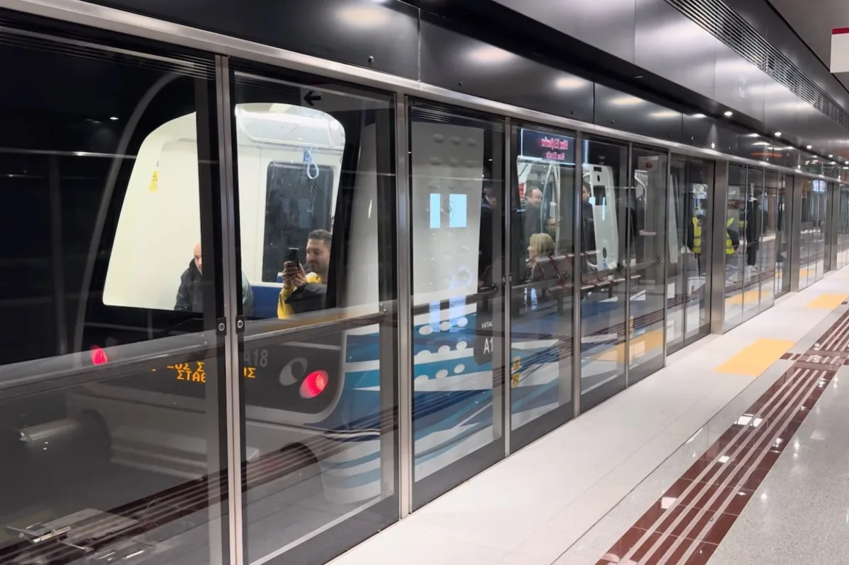 Безпілотне метро у Салоніках: як працює найдорожчий проєкт Європи
